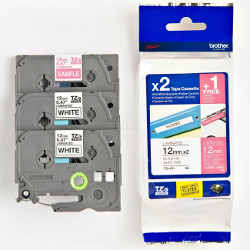 Pack de 3 rubans laminé 3 x 12mm  pour BROTHER P-Touch 1010