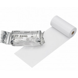 Boite de 10 rouleaux papier thermique aspect glacé 84mm x 12.5m pour SONY UP D711MD