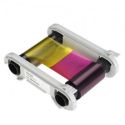 Ruban couleur YMCKO 100 faces. Remplace la référence VBDG104EU. pour EVOLIS Badgy 1