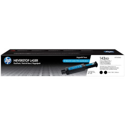 Kit de 2 recharges N°143A 2x 2500 pages pour HP Neverstop 1201N