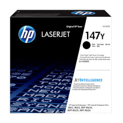 Cartouche N°147Y noir HC 42.000 pages pour HP Laserjet M 611