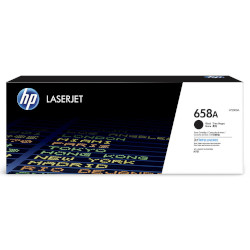 Cartouche N°658A toner noir 7000 pages pour HP Color Laserjet MFP M751