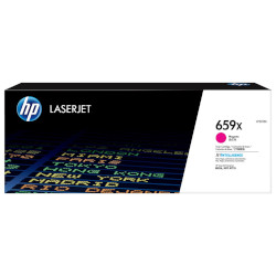 Cartouche N°659X toner magenta 29.000 pages pour HP Laserjet Pro MFP M776