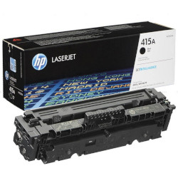 Cartouche N°415A toner noir 2400 pages pour HP Color Laserjet Pro M454