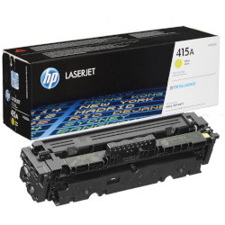 Cartouche N°415A toner jaune 2100 pages pour HP Color Laserjet Pro M454