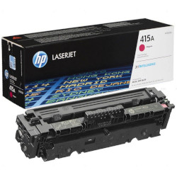 Cartouche N°415A toner magenta 2100 pages pour HP Color Laserjet Pro M454