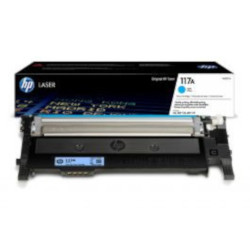 Cartridge N°117A cyan toner 700 pages for HP Color Laserjet 150A