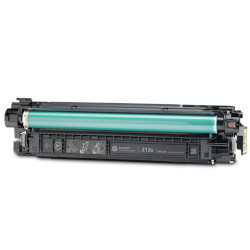 Cartridge N°212A yellow toner 4500 pages for HP Color Laserjet M 555