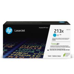 Cartouche de toner cyan d'origine HP n°213X W2131X 6000 pages pour HP Laserjet 6701