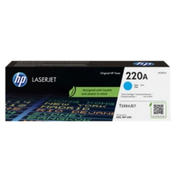 Cartouche de toner cyan n°220A 1800 pages pour HP Color Laserjet Pro MFP 4303