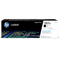 Cartridge N°207A black toner 1350 pages for HP Color Laserjet M 283