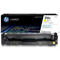 Cartouche N°216A toner jaune 850 pages pour HP Color Laserjet MFP M183