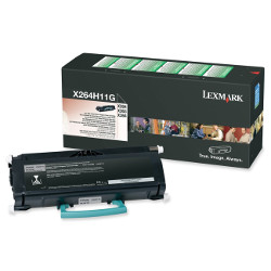 Cartouche toner noir 3500 pages  pour LEXMARK Optra X 364