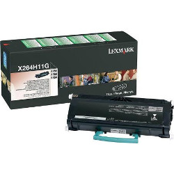 Black toner cartridge HC 9000 pages  for LEXMARK Optra X 264