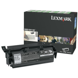 Cartouche toner noir 25.000 pages pour LEXMARK X 656