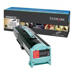 Cartouche toner noir 30.000 pages pour LEXMARK X 850