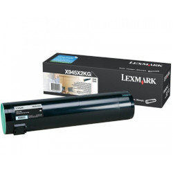 Cartouche toner noir 36.000 pages pour LEXMARK X 945