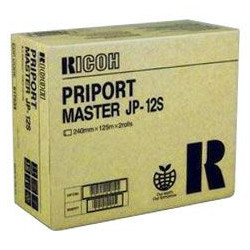 1 boîte master A4 JP12S de 2 rouleaux pour RICOH JP 1215