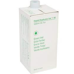 1 boîte de 3 cartridges d'ink verte type IV 3x1000 ml Réf 893117 for REX-ROTARY CP 1560